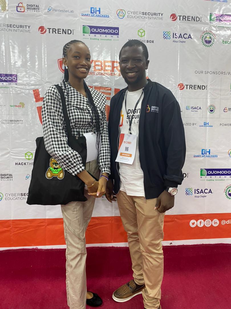 Abee_john's tweet image. Last Saturday, I attended the #CyberStarters 2023 Conference held in Lagos.

It was indeed an enlightening conference. I met the amazing InfoSec guys I&apos;ve been communicating with online and I met @sisinerdtweets again.😊

#Cybersecurity #conference #community #CyberStarters23