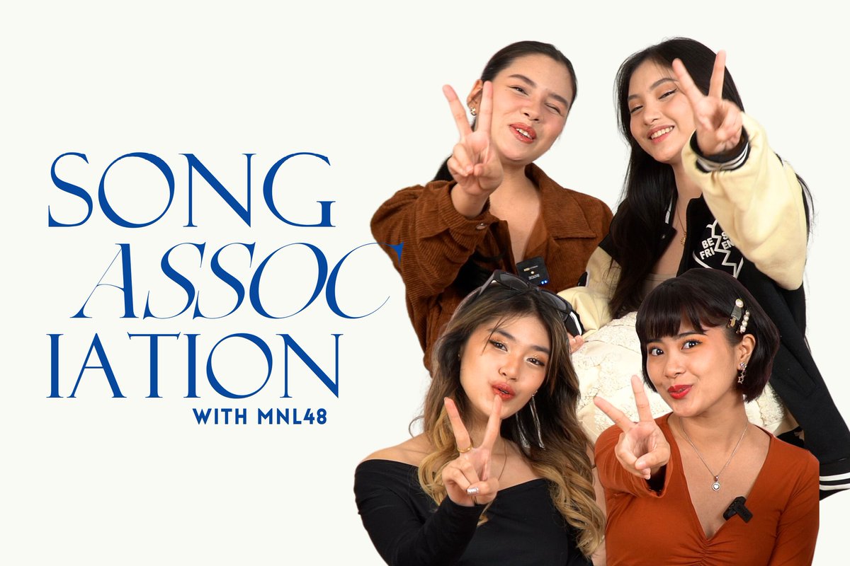 MNLoves! Are you rooting for Group A or Group B for our Song Association game on Friday? 💙

MNL48 GAME ゲーム TIME
Release on
2023.05.12 FRI 8PM 💙

MNL48 YOUTUBE
youtube.com/@MNL48Official/

#MNL48 #MNL48GameTime