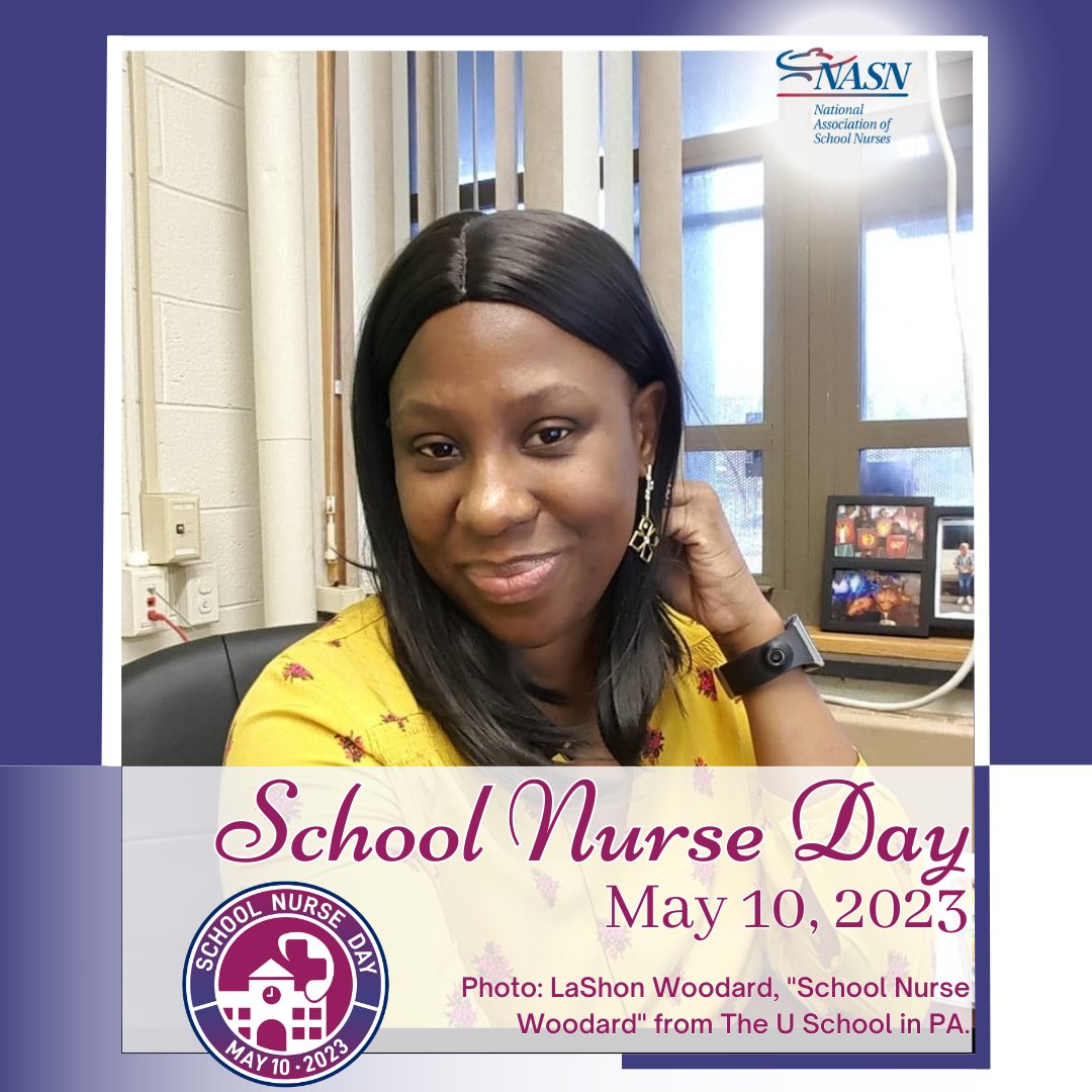 Today is National School Nurse Day! Protecting and promoting student, community, and public health today and every day. Learn more at schoolnurseday.org #SND2023 <a href="/USchoolPhilly/">The U School</a> #celebrateschoolnurses