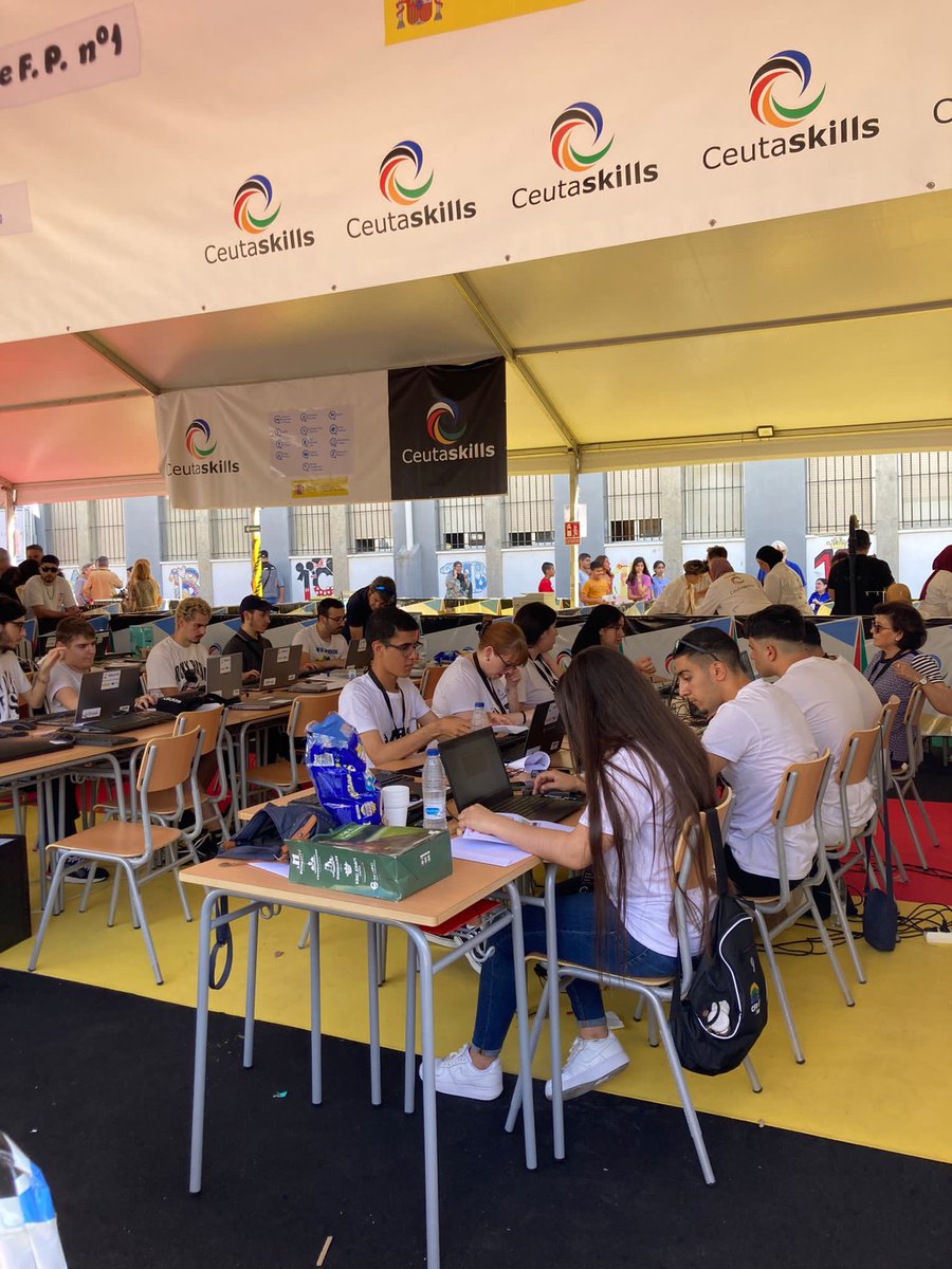 upeceuta's tweet image. Recopilación del día de ayer en las Ceuta Skills 2023. 

#DPCeuta #UPE #MEFP #FP #ceutaskills2023