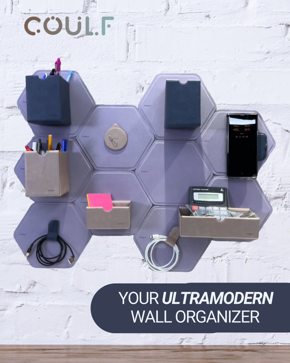 Looking for the ultimate organizing solution? Look no further than Coulf! We offer the perfect solution to all your organization needs.

#organize #organizer #wallganizer #wallorganizer #homedecor #decor #homediy #homeorganization #workstation #workspace #Coulf #Wallganize