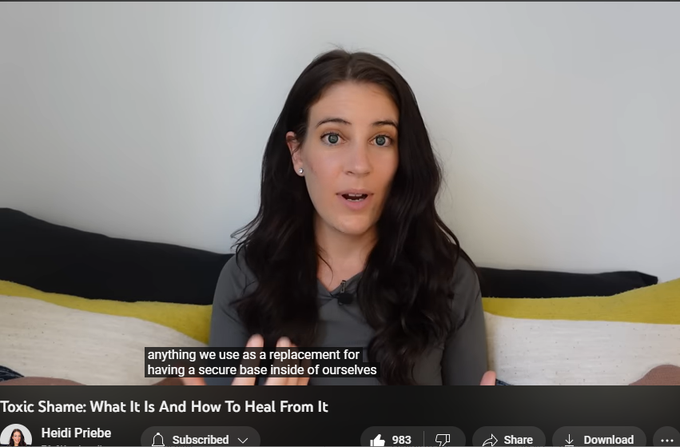 10,806 views  3 May 2023
Healing The Shame That Binds You by John Bradshaw: https://www.johnbradshaw.com/books/he... 

Complex PTSD: From Surviving to Thriving by Pete Walker: https://www.pete-walker.com/complex_p... 

Limerence: What It Is And How To Let It Go:    

 • Limerence: What I...