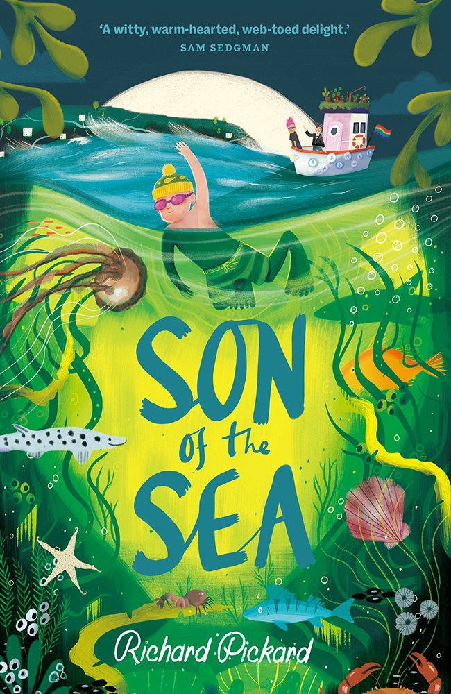 samuelsedgman's tweet photo. The cutest night celebrating my wonderful pal @richardpickard and his beautiful, funny, mysterious and splashingly good book 'Son of the Sea' out NOW! 🌊📚🏳️‍🌈😊 https://t.co/qQFIzEKgq2