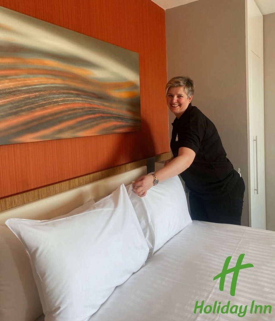 Welcome to @hiderbyriverlights 💚 where comfort is their top priority!

#holidayinnderby #holidayinnderbyriverlights #experienceihg #truehospitality #ihghotels #ihgcleanpromise💚