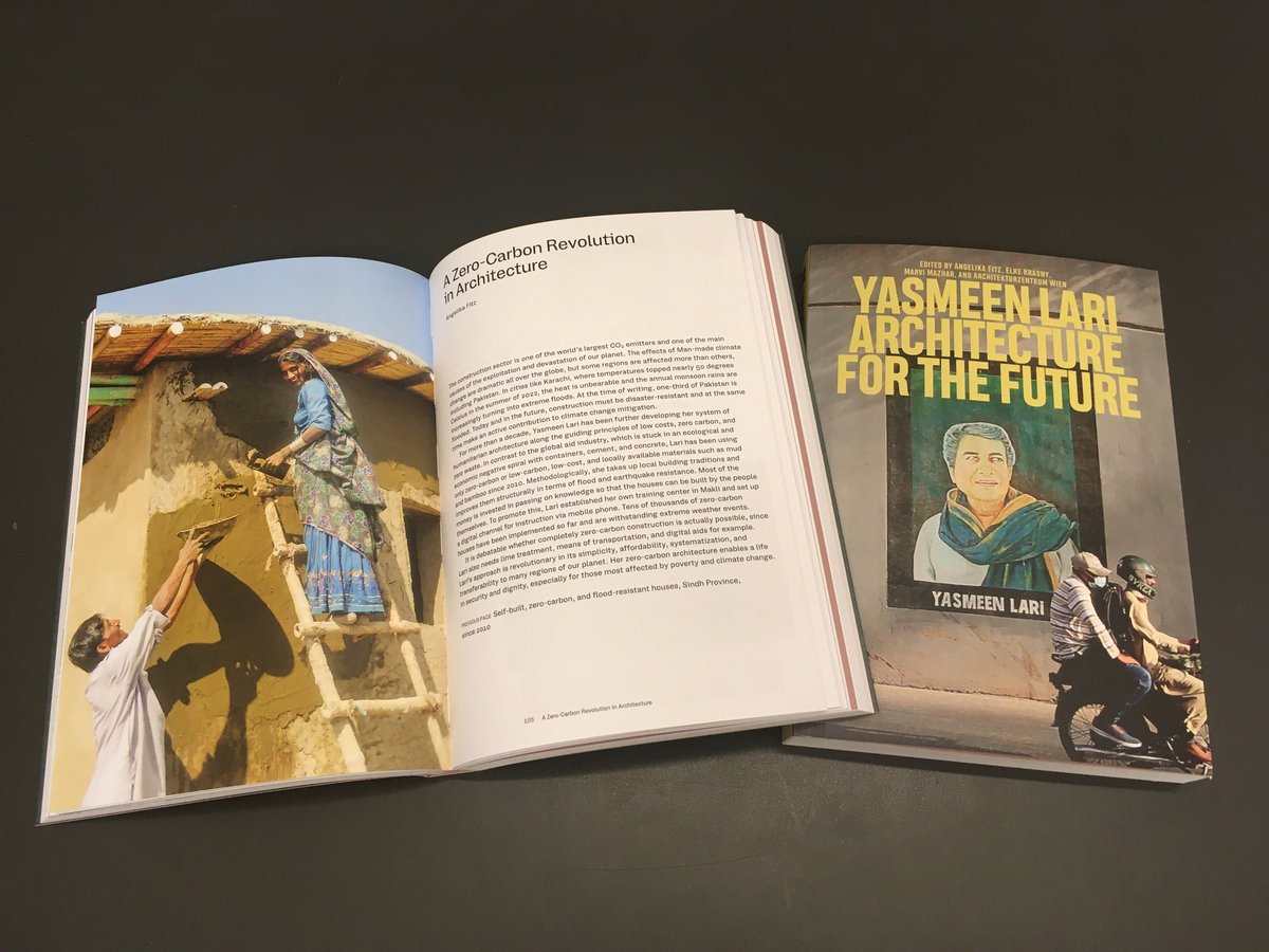 AzW_museum's tweet photo. Don't forget 🤩 heute Mi 10.05., 15h startet der Online-Event zum internat. Book-launch vom Katalog "Yasmeen Lari. Architecture for the Future" mit #AngelikaFitz, #ElkeKrasny, #MarviMazhar, #YasmeenLari, #AnneKarpf, #ChrisMoffat und @mitpress 👏
JOIN US: https://t.co/2aoyYPJbdB https://t.co/xa01xpqbAh