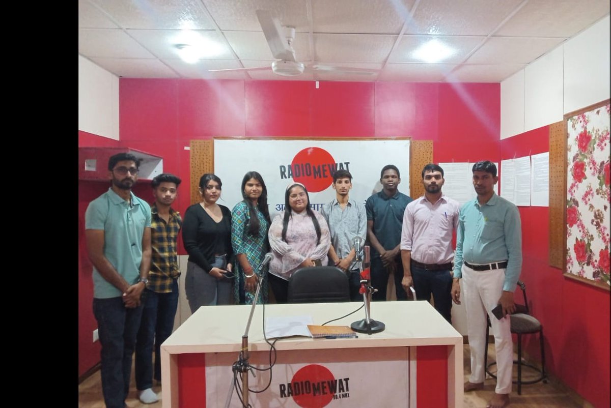 Radio Mewat 90.4MHz tweet media