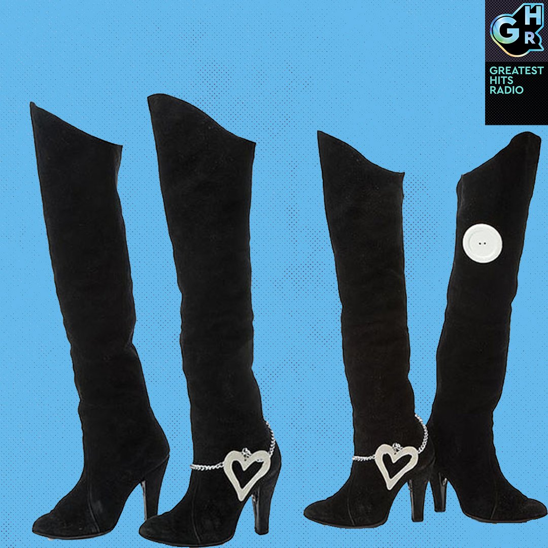 greatesthitsuk's tweet image. £97,500 to be won on #CashRegister today! 
You could become the talk of the town as you spend £11,000 on these boots worn by @prince on the Lovesexy tour! ☎️💸