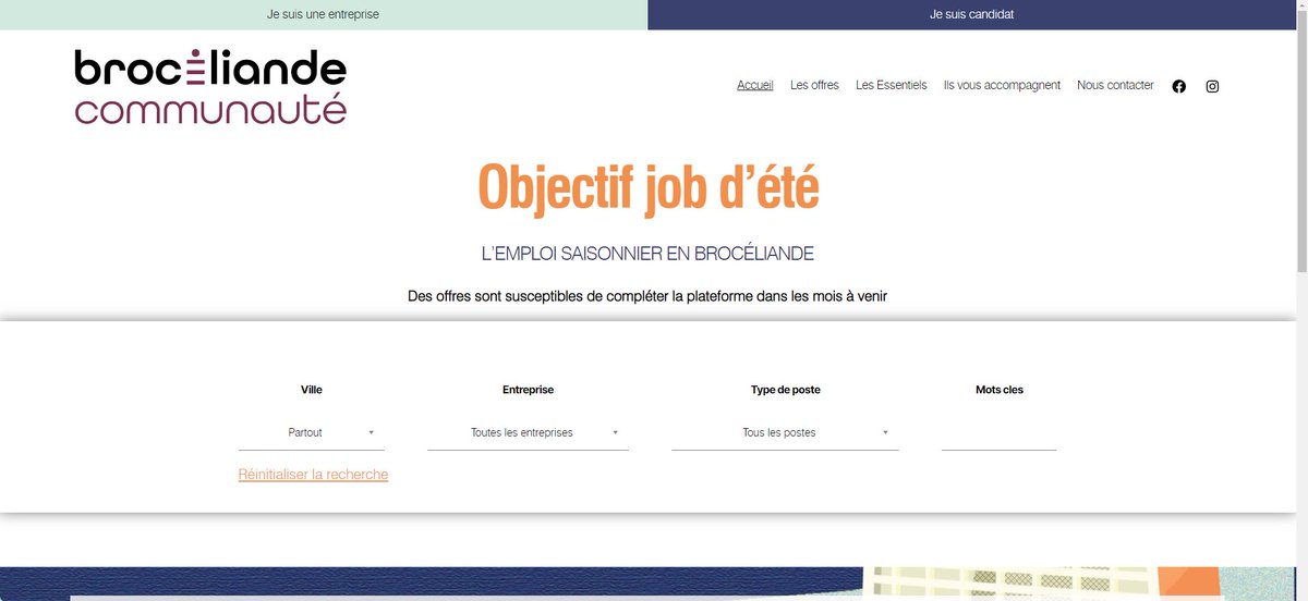 Vous êtes à la recherche d'un job saisonnier et vous voulez rencontrer des employeurs locaux ? Le forum "Objectif : Job d'été" est l'événement qu'il vous faut ! <a href="/CCBroceliande/">Brocéliande Communauté</a>  frequence8.fr/actus/objectif…