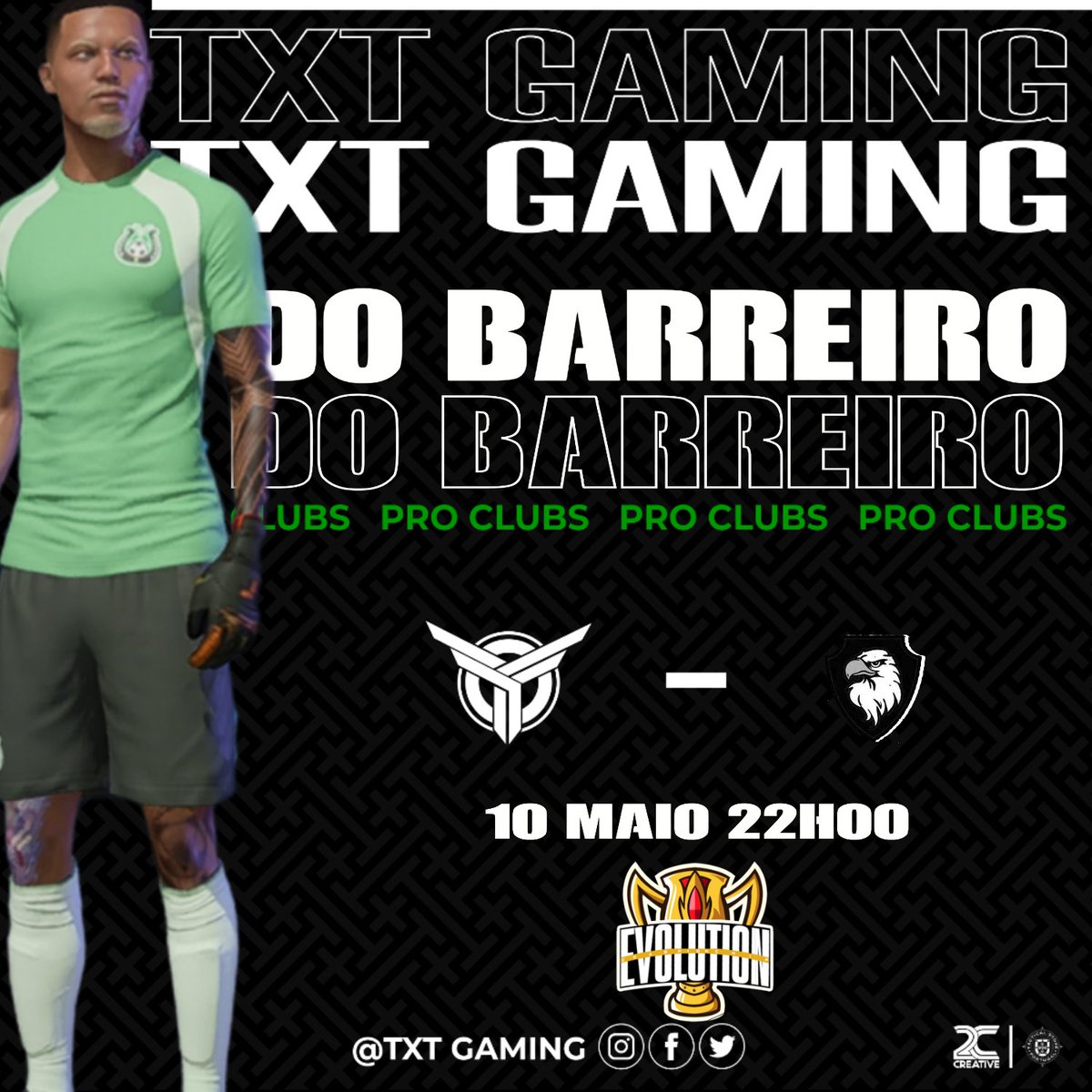 TxT Gaming
TxT Gaming Teams -FIFA23
Game day,  <a href="/ECC_League_pt/">Evolution ChampionChip</a> 
Live by <a href="/mikel43dc/">Mikel43dc</a> 
#fifa23 #gaming #esports #stream