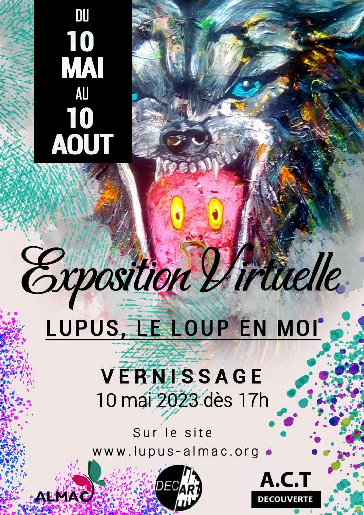 lupus_almac's tweet photo. VIRTUAL EXHIBITION
"LUPUS, THE WOLF IN ME"
Opening this Wednesday, May 10 at 5pm
Live from the symposium and at https://t.co/IhfY8KsTsI
 FREE SYMPOSIUM on the theme "WHAT WE KNOW ABOUT LUPUS IN 2023"  link: https://t.co/VrISZ4JOR2

#lupusheroes #lupus #Lupusawareness  #almac https://t.co/AThJmgfg2n