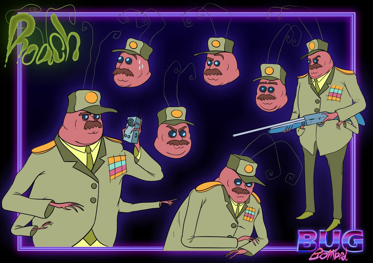 MilkRugOfficial's tweet photo. Character designs from our animated short
Bug Bombed check it out https://t.co/A0QOzrQZb2