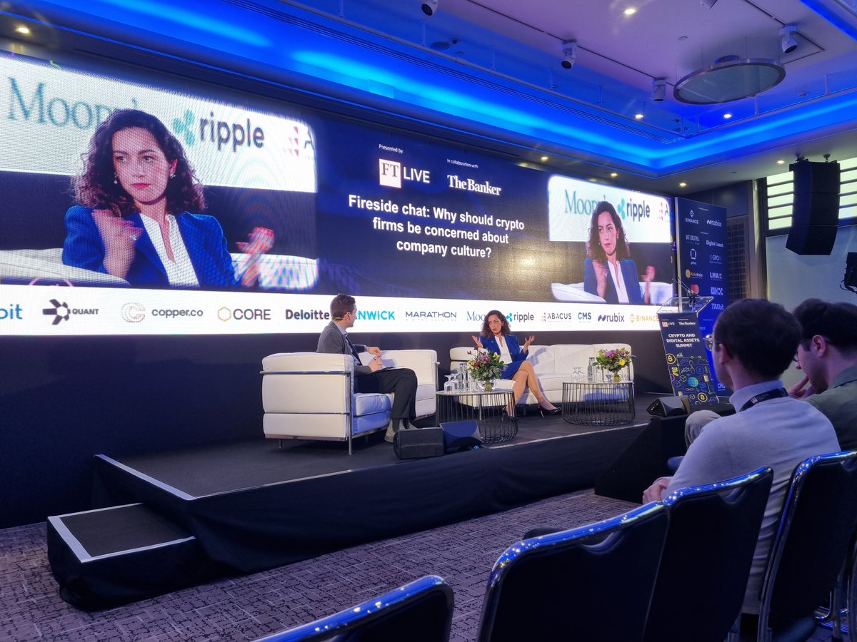 Sendi Young (@sendiyoung) on Twitter photo I was delighted to speak yesterday about the ever-important topic of culture in crypto at the <a href="/FT/">Financial Times</a> Crypto and Digital Assets Summit.
The discussion covered the need for diversity, addressing ‘crypto bro’ culture and how a flexible-first approach is key to our values. I was delighted to speak yesterday about the ever-important topic of culture in crypto at the <a href="/FT/">Financial Times</a> Crypto and Digital Assets Summit.
The discussion covered the need for diversity, addressing ‘crypto bro’ culture and how a flexible-first approach is key to our values.