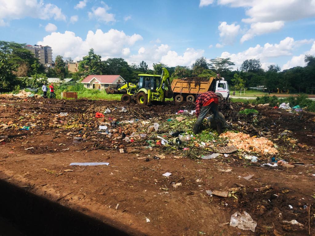 Rosemary Kariuki on Twitter "Garbage collection at City Park Market in