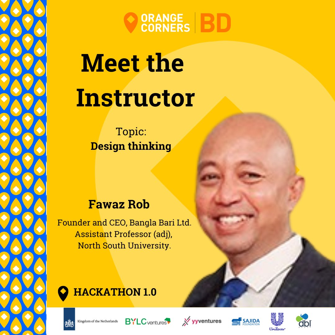 Get ready to hack like a pro! 🚀 Our esteemed instructors are here to guide you towards success. Join us for two days of learning, inspiration, and innovation 💡 

#HackathonGoals #ExpertGuidance #LimitlessPotential