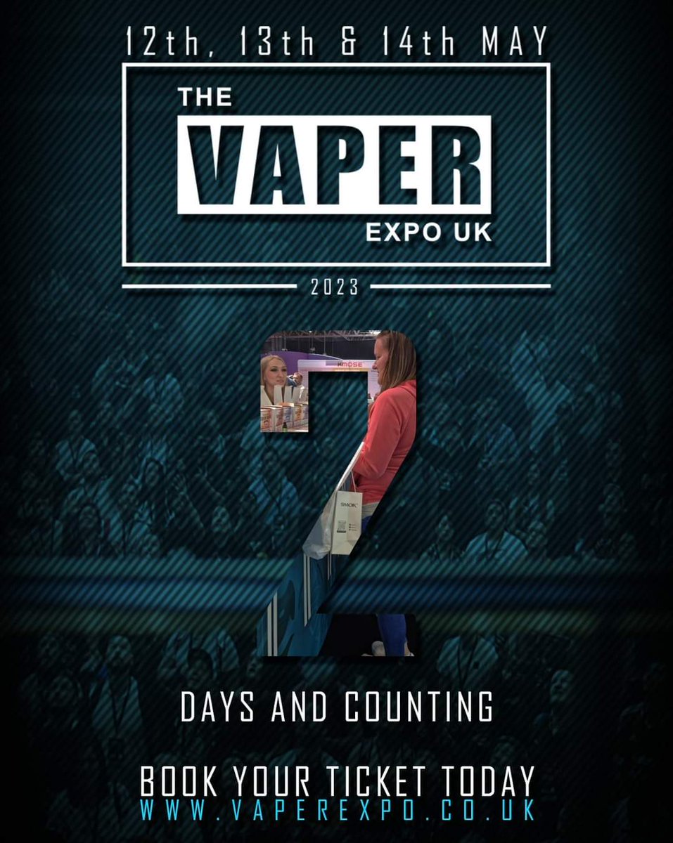 The Vaper Expo UK May 2023 = TWO DAYS 
 
What flavours are you looking for?

Get your tickets now at vaperexpo.co.uk

#vaperexpouk #vape #vapelife