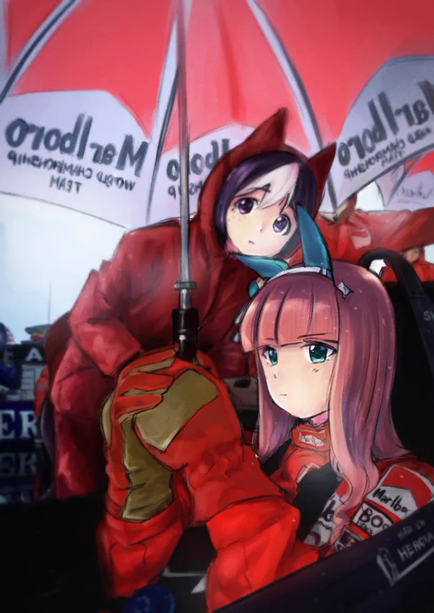 ベタな組み合わせとわかっていてもついつい描いてしまう