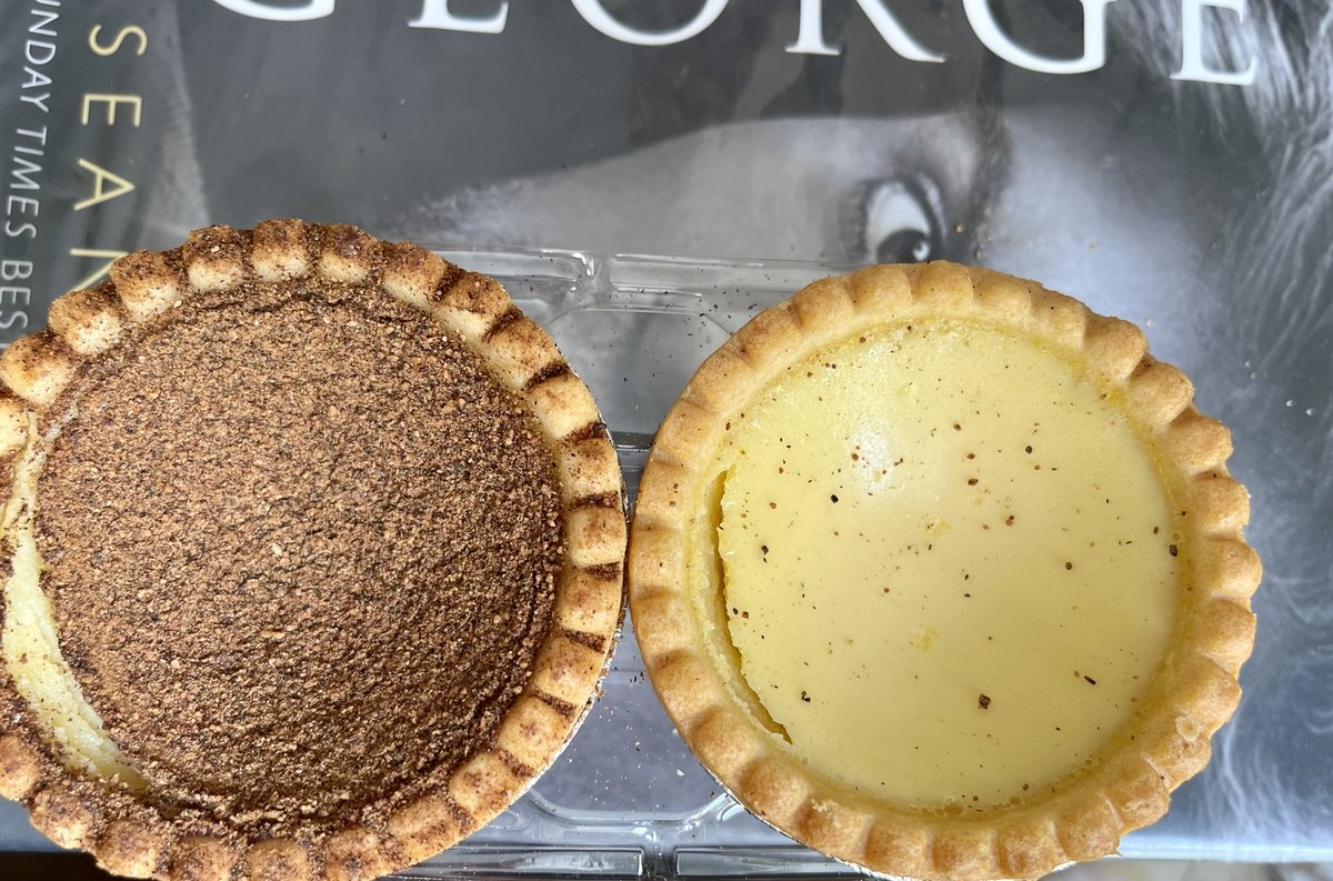 CazzaBarnes's tweet photo. Just as well I like nutmeg @waitrose 🤦🏼‍♀️ #custardtart #nutmegoverdose #waitrose https://t.co/qnOTkeGnKc