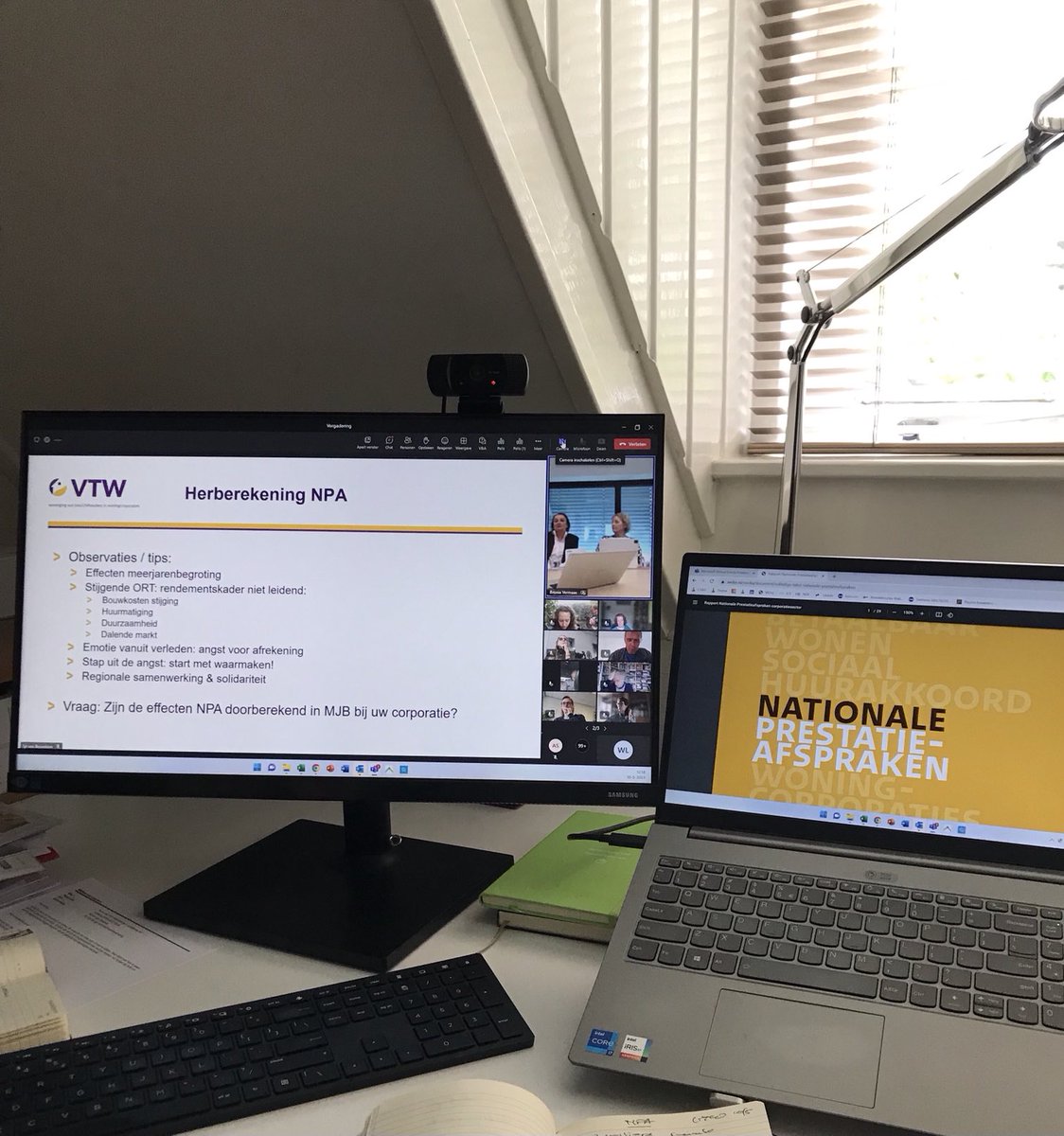 Lunchwebinar ⁦<a href="/CorporatiesRvC/">VTW</a>⁩ over Nationaal Prestatie Akkoord woningcorporaties