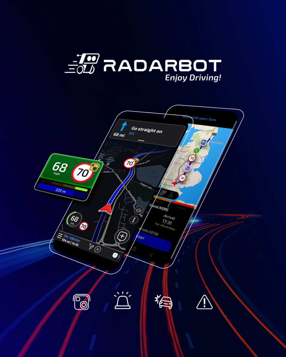 Radarbot's tweet photo. Attention to all Android users! 📱🤖

Radarbot has a new update with lots and lots of new features that we're sure you're going to love.

Want to know more? - keep reading! 👇 https://t.co/irouzj3qa2