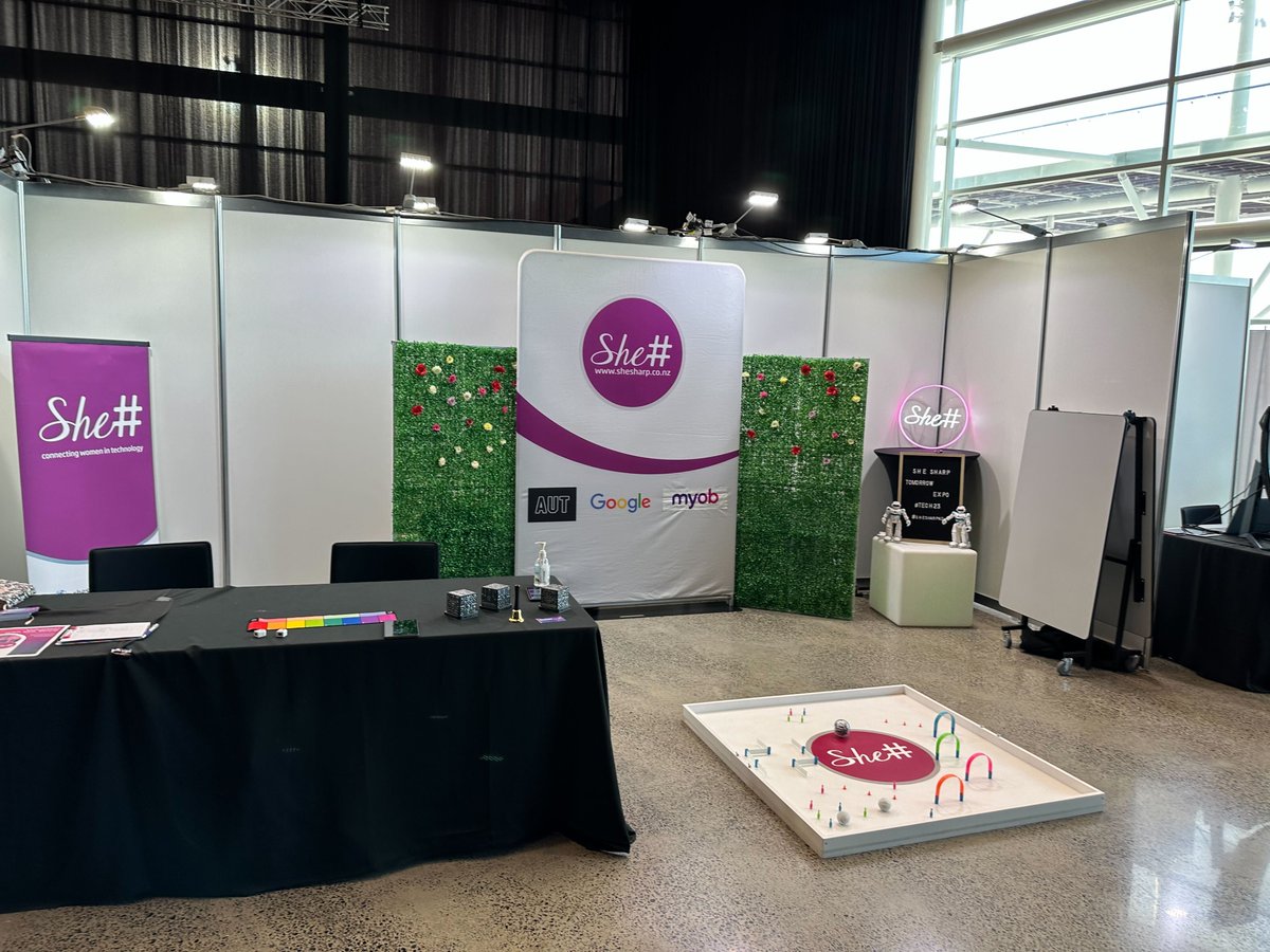 She# (She Sharp) (@shesharpnz) on Twitter photo She Sharp are at Tomorrow Expo this week, and it has been an incredible experience so far! 🔥There's still time to visit us on Thursday, 11 May and we'll be hosting school visits to the Expo on 12 May. Come say hi! 😊techweek.co.nz/tomorrow/
<a href="/TechweekNZ/">TechweekNZ</a> #technology #techweek #STEM She Sharp are at Tomorrow Expo this week, and it has been an incredible experience so far! 🔥There's still time to visit us on Thursday, 11 May and we'll be hosting school visits to the Expo on 12 May. Come say hi! 😊techweek.co.nz/tomorrow/
<a href="/TechweekNZ/">TechweekNZ</a> #technology #techweek #STEM