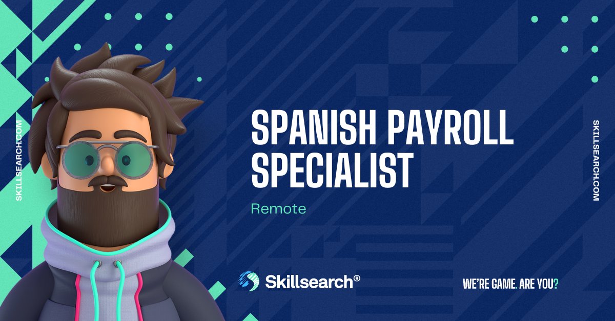 SkillsearchIT's tweet photo. Our client is seeking a new Spanish Payroll Specialist for a six-month contract. This remote role comes with a daily rate of up to €275!
 #TechJobs https://t.co/xQTMkBCT30 https://t.co/9VhlApVvKN