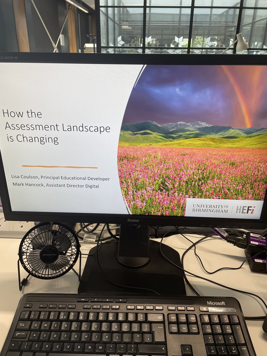 mark__hancock's tweet photo. Great to be facilitating ‘How the assessment landscape is changing’ session today, part of our Assessment focus day in the HEFi festival, engaging lots of debate and discussion around the need to redesign assessment practises and consider the impact of generative AI within this. https://t.co/IqdX8C3Kvd