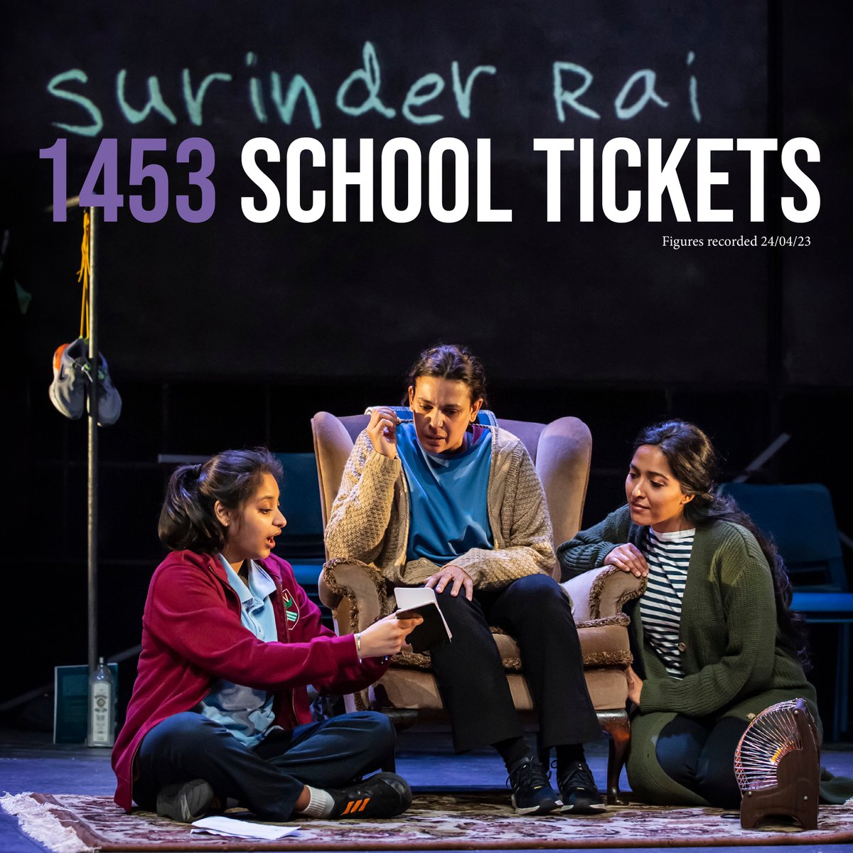 pilot_theatre's tweet photo. #RunRebel, a world premiere adaptation of @ManjeetMann’s novel was seen by over 4000 people across 26 performances! Thanks to the wonderful audiences & a massive 👏 for the cast, crew & creatives involved. https://t.co/TBh3Ha2qKB