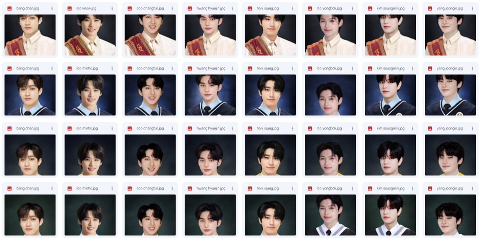 SKZ GRAD PICS BIG FOUR SOFT COPY

✦ please remember to credit me whenever you intend to use them
✦ please don't remove the watermark!
✦ can be used as FREEBIES but please don't remove the watermark

link: drive.google.com/drive/folders/…