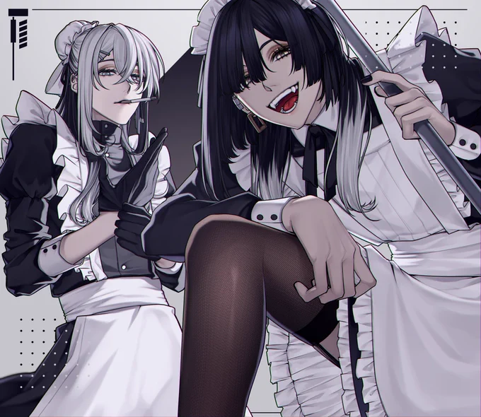 #メイドの日 再掲で許してくれ〜!!!!