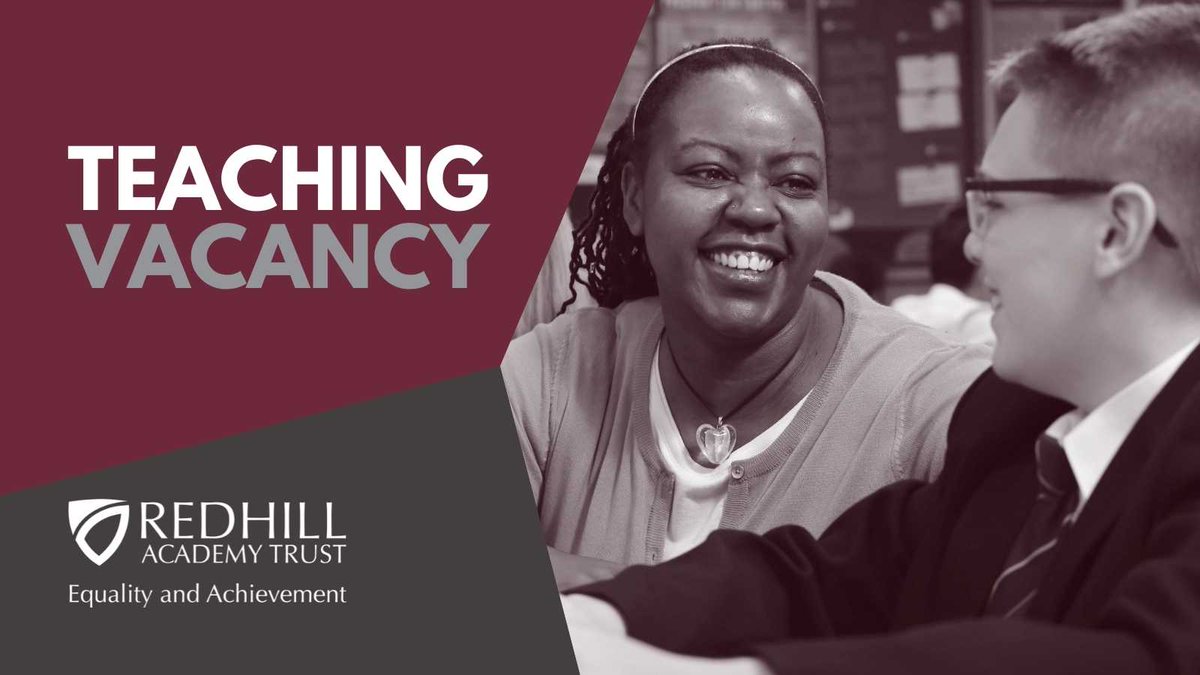 Are you an exception Teacher of Maths looking for a new &amp; dynamic role? <a href="/bolsover_school/">The Bolsover School</a> may have the position for you! Apply today: redhillacademytrust.org.uk/vacancies/vaca… <a href="/RedhillTrust/">Redhill Academy Trust</a> #TeachingJobs #SchoolJobs #TeacherOfMaths #MathsJobs #Job #Vacancy #DerbyshireJobs #ChesterfieldJobs