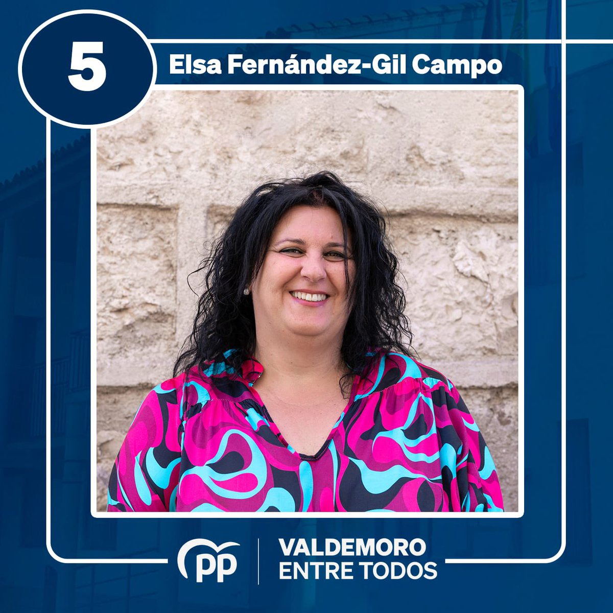 ppvaldemoro's tweet photo. Conoces a nuestro equipo⁉️

Elsa es una mujer de carácter, valiente y muy vinculada a su ciudad. Diplomada en Relaciones Laborales, Máster en Prevención de Riesgos Laborales y agente de Desarrollo Local.

Mucha ilusión y #ganas de trabajar por #Valdemoro.

 #ValdemoroEntreTodos https://t.co/f3hbUqM1rf