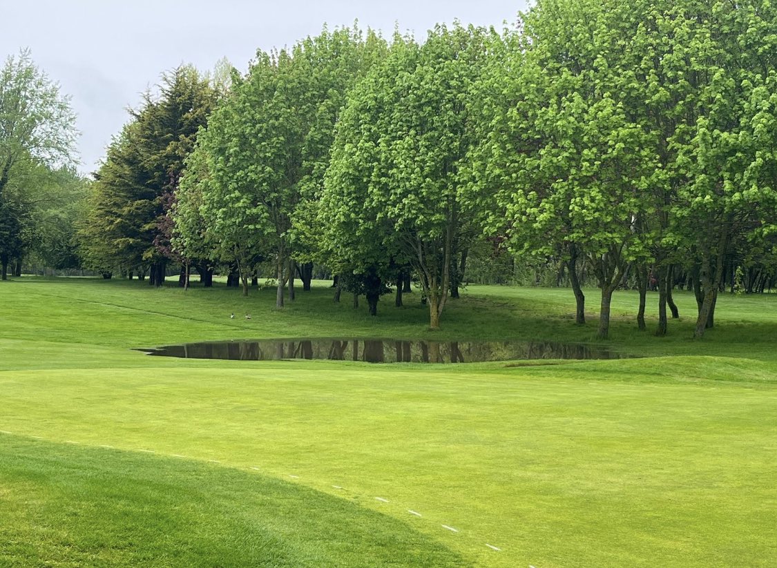 ⛳️… always wanted a pond on 16
⛈️🌧️⛈️🌧️🌦️☔️☔️🦆🦆