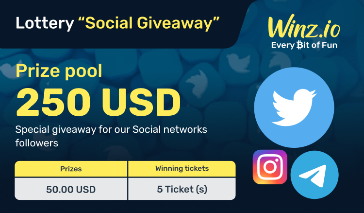 Winz_io's tweet photo. 😍 Social Giveaway is now live!

How to participate:

🏵️ Follow
🏵️ LIKE and REPOST
🏵️ Tag TWO friends
🏵️ Comment your https://t.co/fwbYGwACWi nickname 

The raffle will be held on the https://t.co/fwbYGwACWi website on 𝗠𝗮𝘆 𝟭𝟳! #winzio https://t.co/QHwhaPxi8K