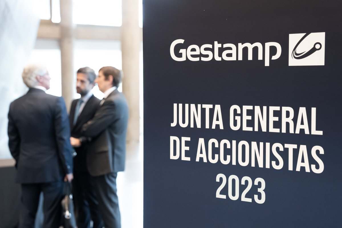 🔝 Muy agradecidos a <a href="/gestamp_es/">Gestamp</a>  por confiar un año más en #GUK para organizar su Junta General de Accionistas 2023. 
  
Como siempre, ha sido un placer.

🔝 Oso eskertuta gaude beste urte batez, <a href="/gestamp_es/">Gestamp</a> -ek #GUK-en sinetsi duelako 2023ko Akzionistoen Batzorde Orokorra