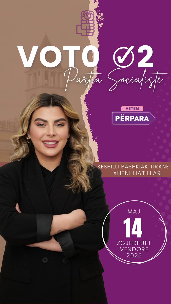 Uroj me zemër që në 14 Maj të rinjtë që kanë parë qytetin të bëhet më shumë i tyre, të zgjedhin propozimin e Partisë Socialiste!
Bekime 🤍
#VetemPerpara