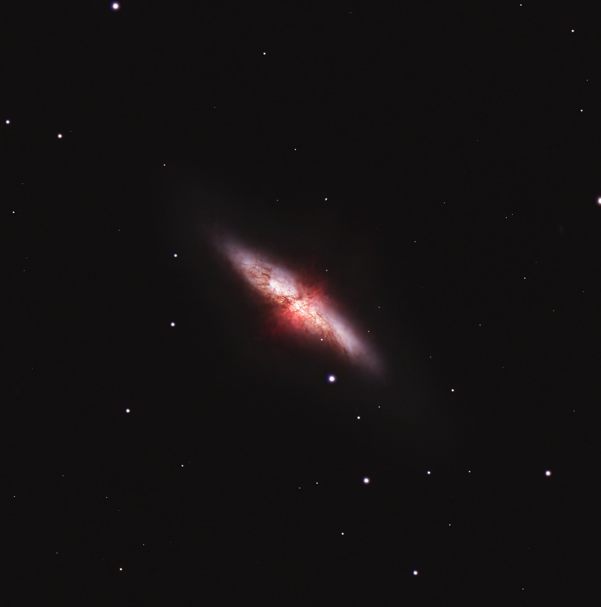 Astrophotography rocks ! on Twitter "M82, Cigar Galaxy, OSC Broadband