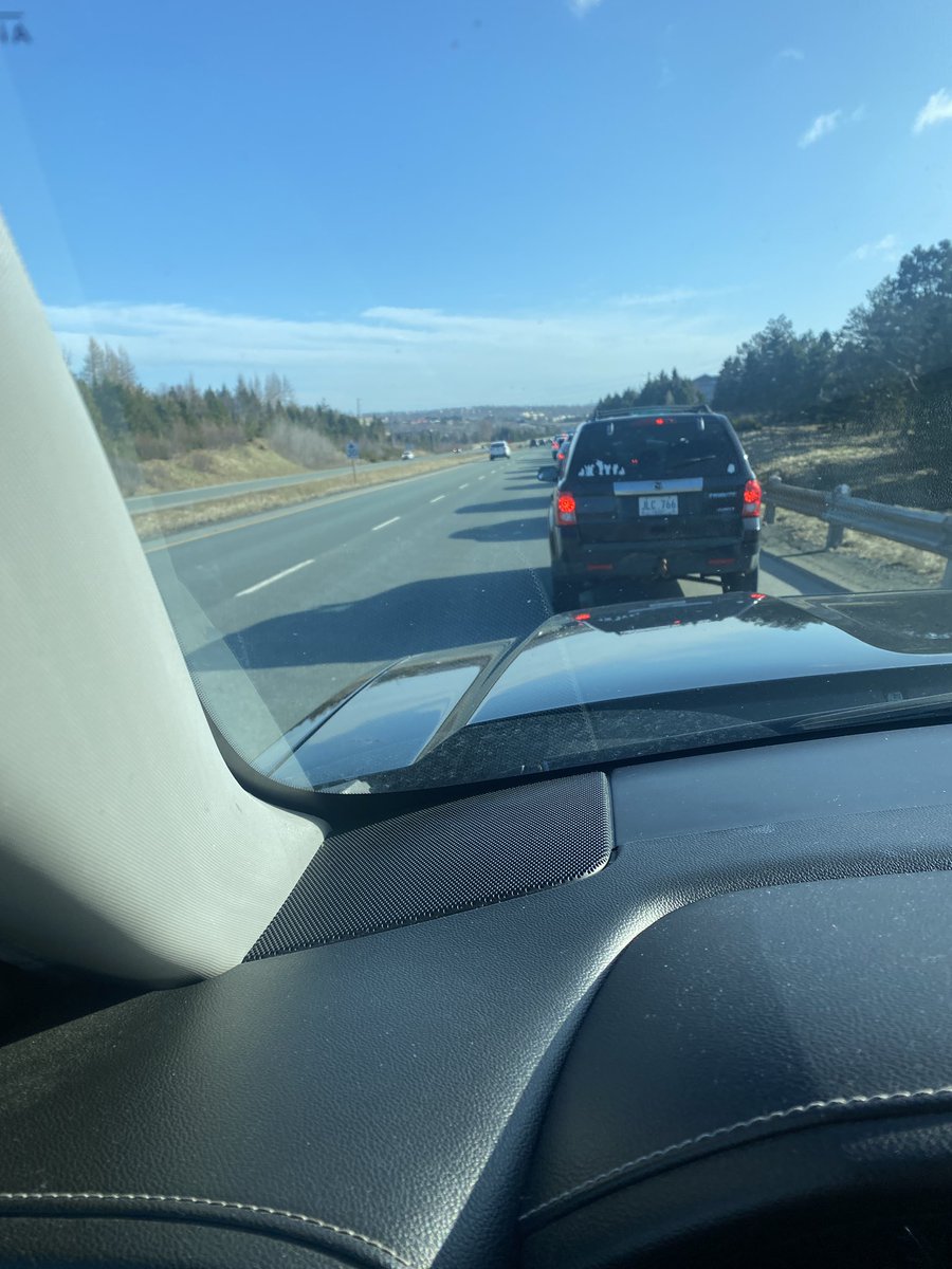 justcauseitsmoi's tweet photo. Zipper merge is not the issue on Pitts, Kilbride turnoff is backed up @coast1011 #nltraffic https://t.co/8jMQa6FqzC