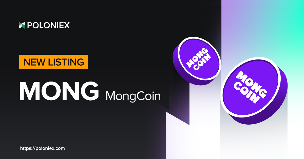 🟣 New Listing <a href="/mong_coin/">MONG COIN</a>   

The #Mong Mob was born out of the incoherent ramblings of a US congressman. Mongs are immortal, surviving both rugs, and bear markets.

Details 👉 support.poloniex.com/hc/en-us/artic…

#Poloniex