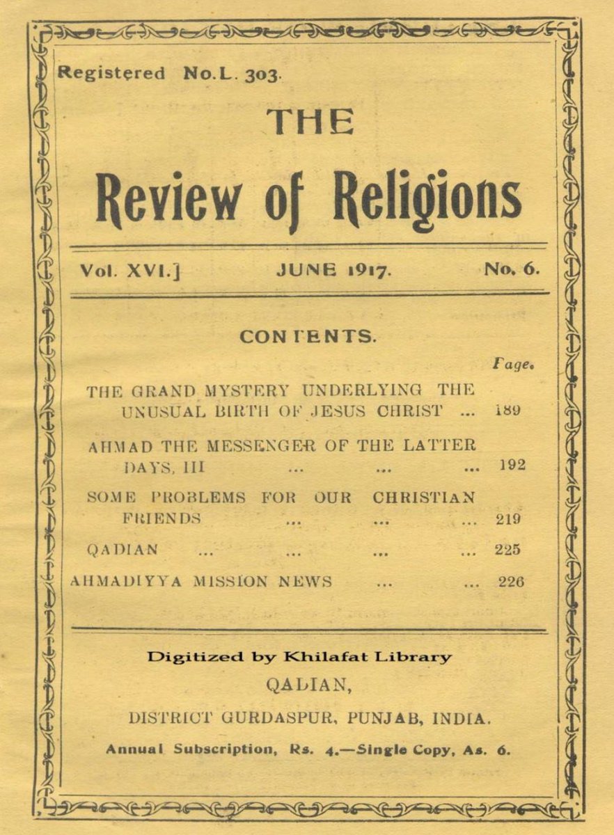 al_moejahid's tweet photo. I found a poem in The Review of Religions June 1917 Edition about Qadian 📰 https://t.co/3cPdBjXcCG