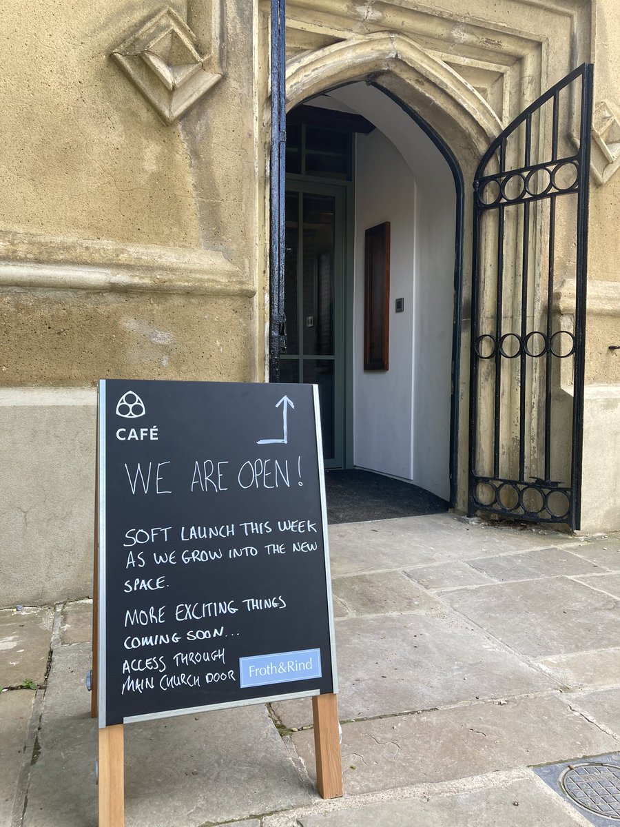 StMarysE17's tweet image. How many 12th Century churches have a walk-up window where you can order a coffee &amp;amp; sit outside? We do! Of course, we’d also love to have you sit *inside* &amp;amp; enjoy sitting in #Walthamstow’s ancient church &amp;amp; oldest building - just come in through the main entrance to the church!