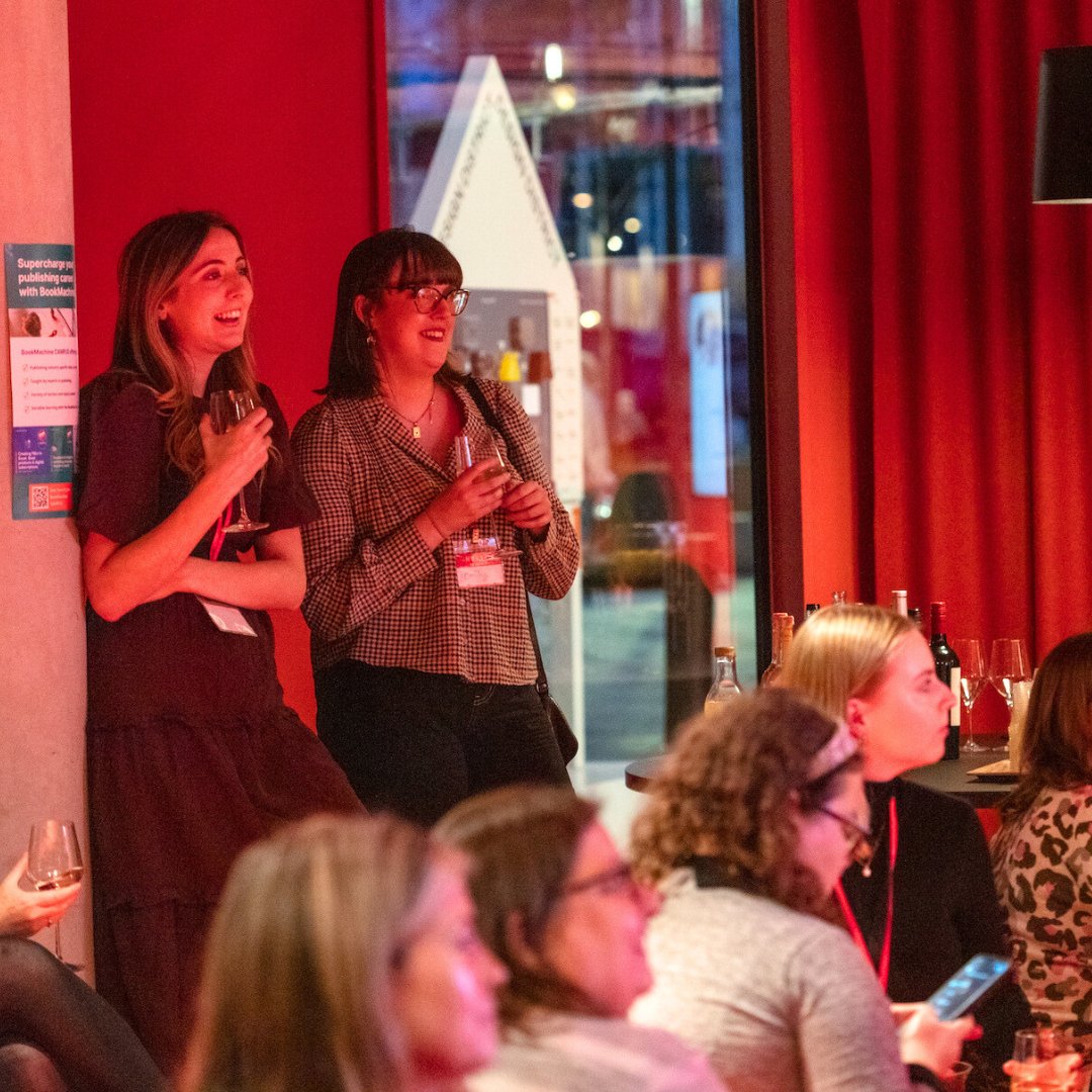 BookMachine's tweet photo. ✨ 5 reasons to join us at #BookMachine Unplugged Live! 'The Publishers' Sustainability Survival Guide' on 17th May ... [THREAD]

Tickets: https://t.co/mYKFKUBom8

[Images: people speaking at and enjoying past BookMachine events!] https://t.co/h9BUL2kPVd