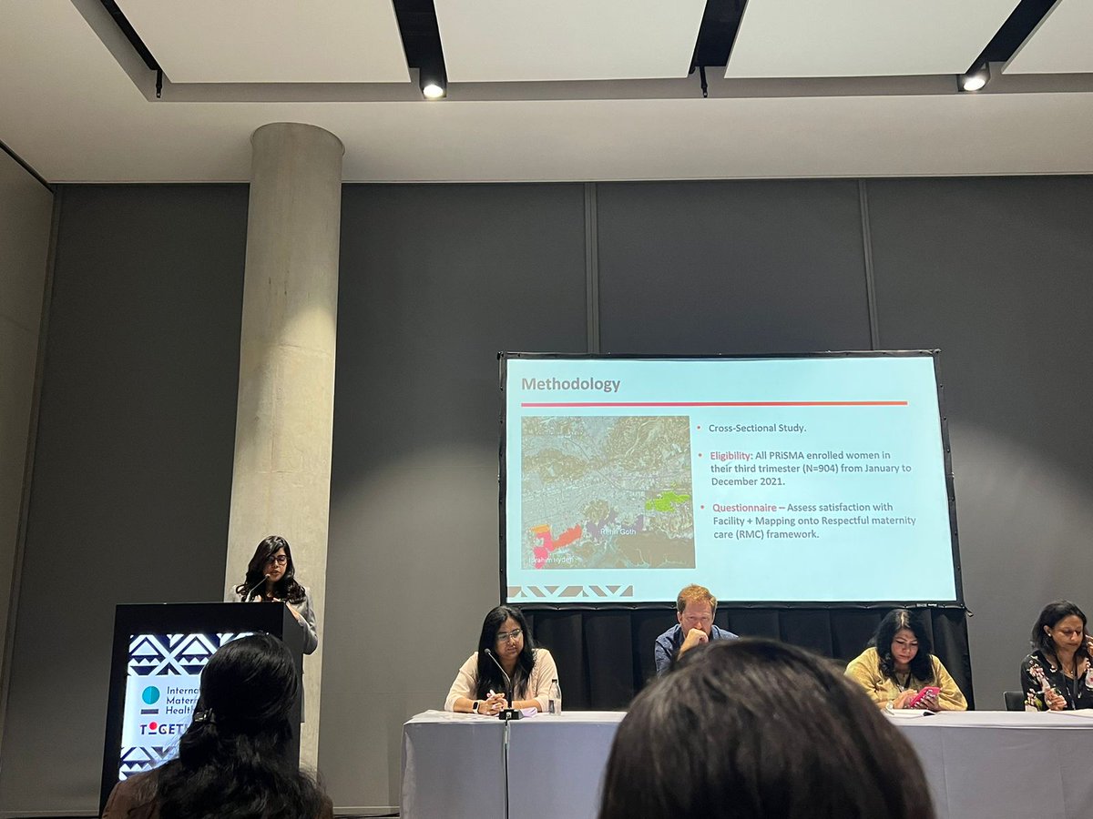 Vital_Pakistan's tweet photo. Nida Yazdani represented VPT at the #imnhc2023 in Cape Town, South Africa. She presented on “Evaluating Pregnant Women’s Experiences with Respectful Maternity Care In Midwifery-Led Antenatal Care Service In Karachi, Pakistan.” #aligntogether #IMHC2030 #vitalpakistantrust https://t.co/j30D0CMHkm