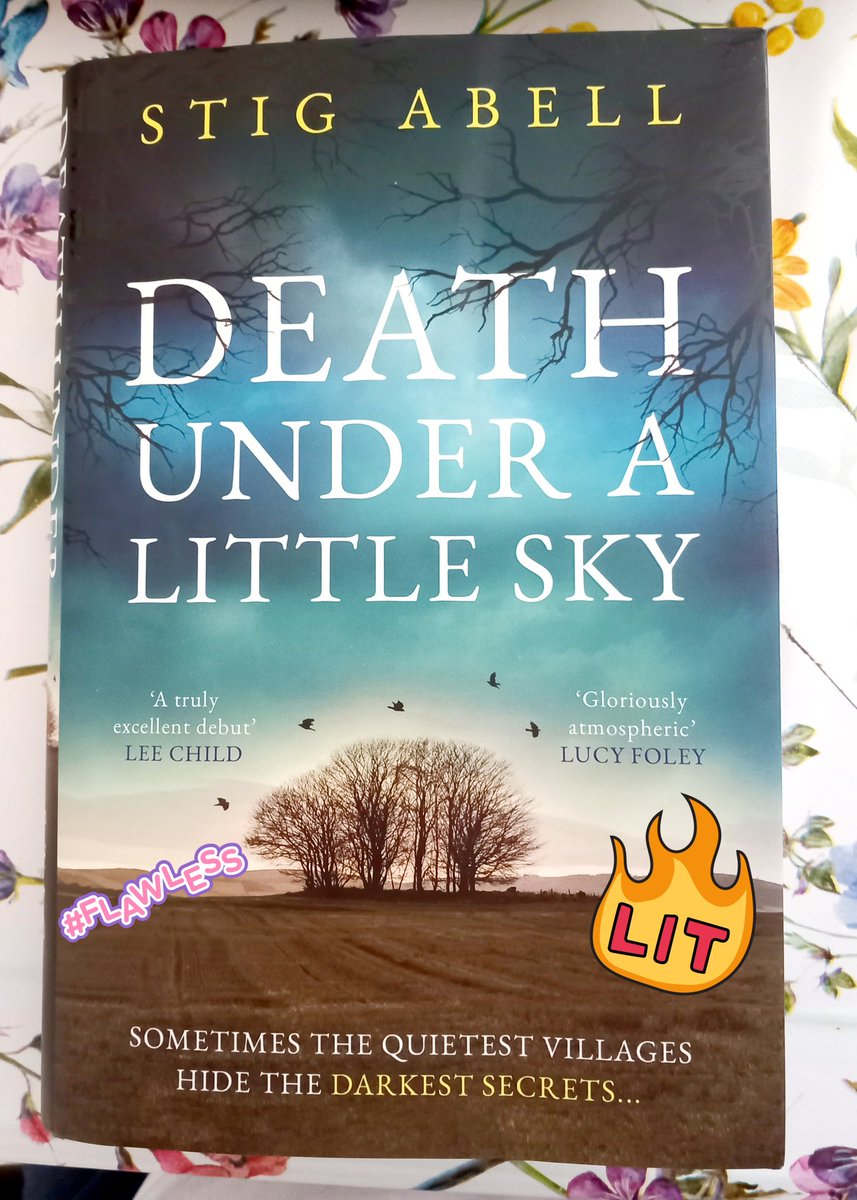 WOW! I've just finished #DeathUnderALittleSky by @StigAbell @HarperCollinsUK ...what a fantastic and gripping read!! Bloody Bravo Stig for writing such a heartfelt crime thriller!! Review to follow but a huge 5 ⭐️⭐️⭐️⭐️⭐️ read!