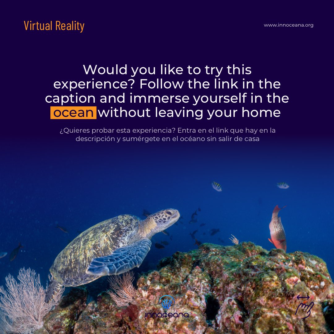🤿Did you know that you can enjoy Innoceana's underwater journeys through an immersive experience using our interactive platforms? You can find more information in the images of the post. If you liked it, save it so you can "dive" whenever you want.

Link: maphub.net/VRInnoceana/Sa…