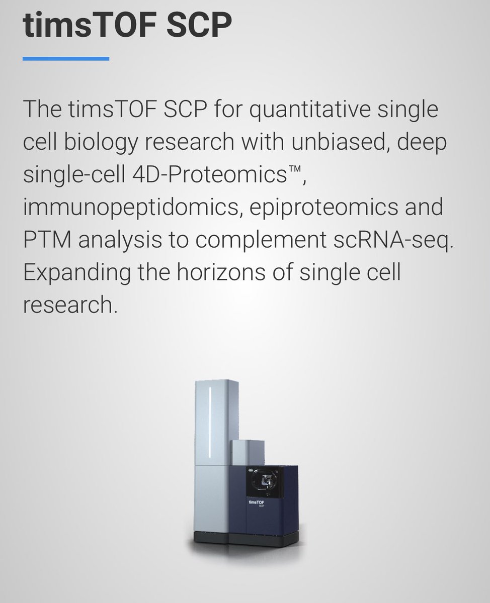 Will timsTOF SCP will be the answer for single cell proteomics? I had some discussion with Bruker and the technology seems to be amazing. I wish Australia was not so behind in technology compared to the rest of the world. Seems no core facility in Australia has this.