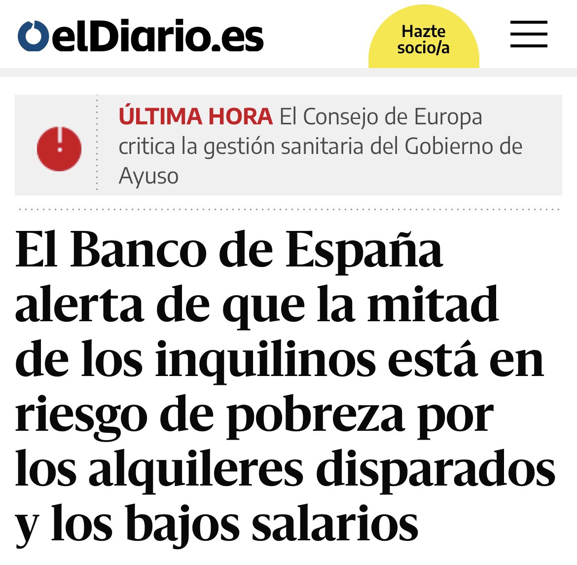 Sindicato de Inquilinas e Inquilinos de Madrid tweet media