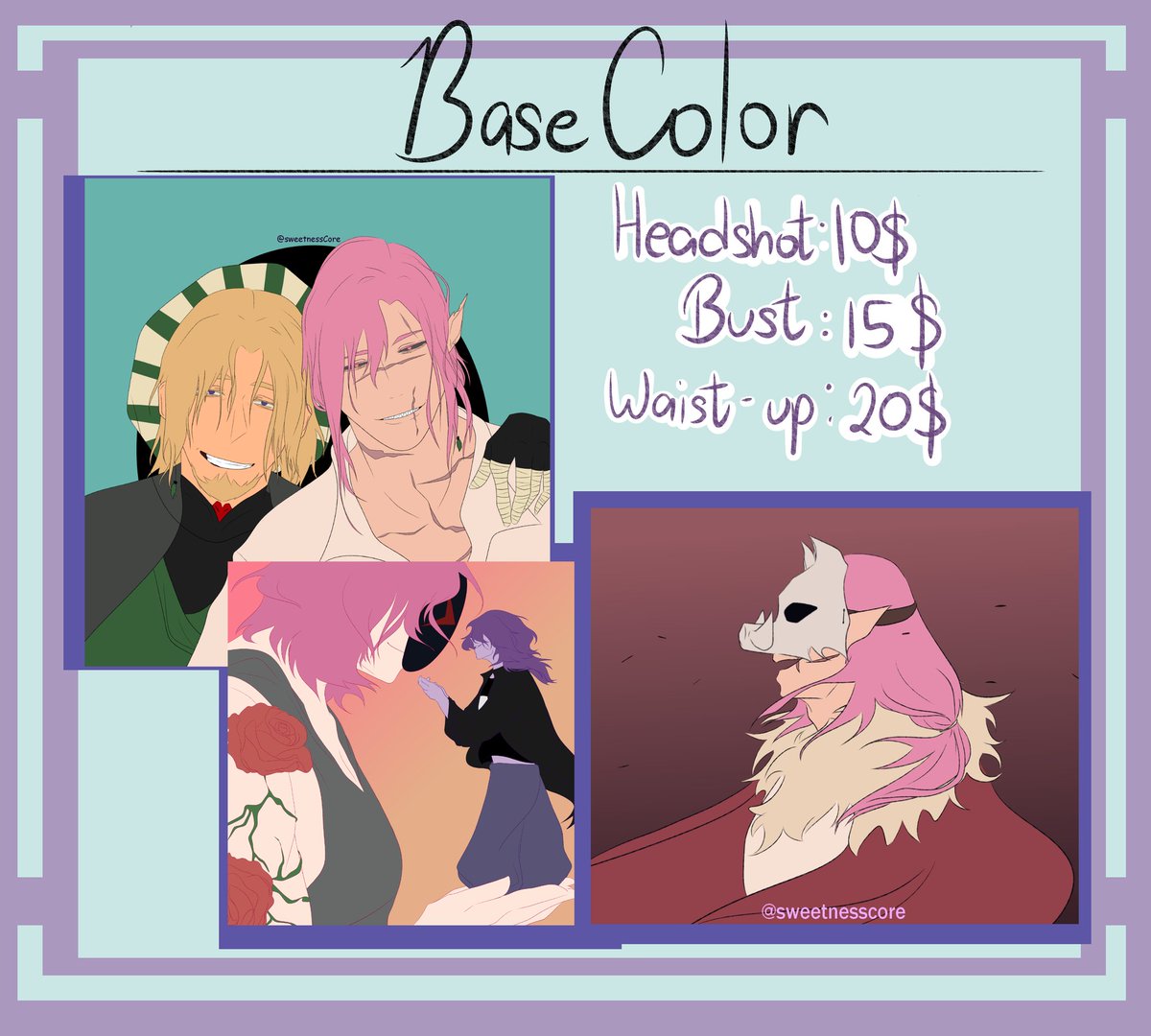 sweetnesscore's tweet photo. 🌺COMMISSIONS ARE OPEN AGAIN🌺 I'm in desperate need to help pay for my phone for academics since my last one finally broke. Any help and share will be greatly appreciated :3 (1/2) https://t.co/Ed5bhp4RJ7