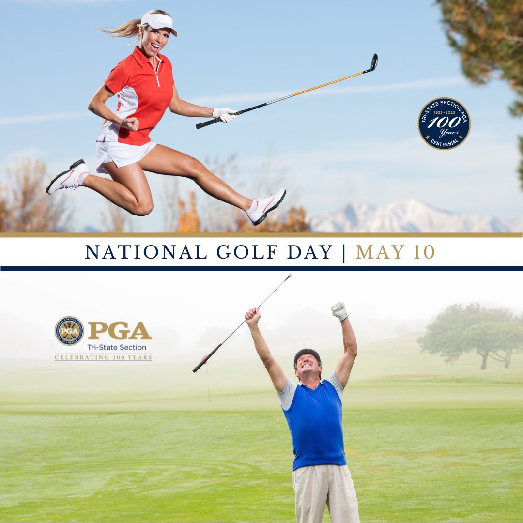 ⛳️⛳️ Today is for Professional golfers, Golf professionals, associates, Seasoned golfers, Novices, and Amateurs. Today we celebrate golf! It is a day to remember that this excellent sport could be for everyone. 

<a href="/PGA/">PGA of America</a> #GrowTheGame #MakeGolfYourThing #NationalGolfDay