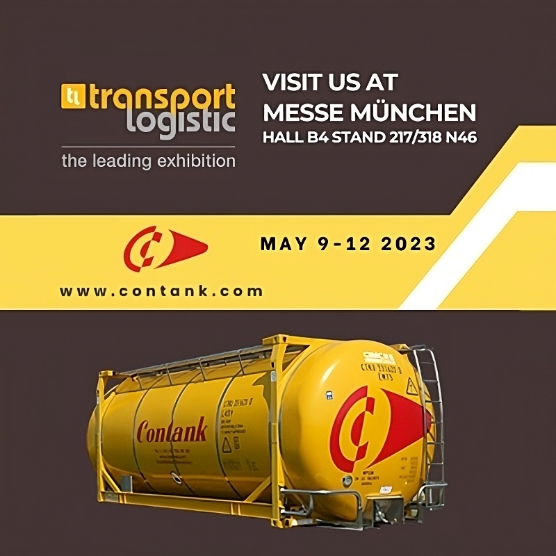 👋 We are at Transport Logistic in Messe München.

➡️ Come to visit us!

🎯 Hall B4 - Stand 217/318 N46

#Contank
#Intermodal
#IntermodalTransport
#LiquidTransport
#ADRtransport
#Chemicaltransport
#WeAreContank