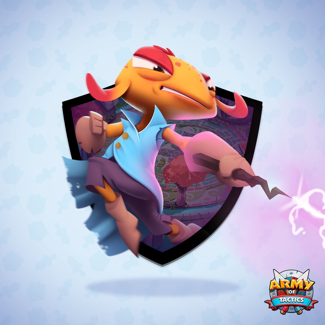 blickthegobbler's tweet photo. Things you need to know about me before entering the arena in @AOFverse:

I may be tiny, but I'm a fierce warrior 🤺

I’ve got mad combat skills and for the game, I'm savage ⚔️

The battlefield just got saucier, frens 😏

Are you ready to conquer islands with me? https://t.co/tWexqwP1gg